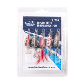Jarvis Walker Crystal Creek Spinner 5 Pack