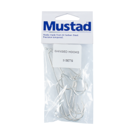 Mustad 34200 Ganged Hook - 3 Sets