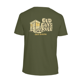 Old Guys Rule Shed Happens T-Shirt