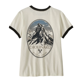 Patagonia Womens Chouinard Crest Ringer Responsibili-Tee Shirt