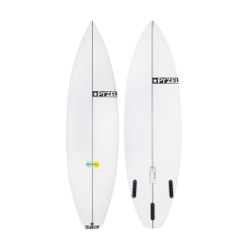 Pyzel Radius Prime Squash Tail Surfboard - Futures Fins