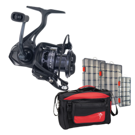 Ryobi Affinity Spin Reel w/ Tackle Bag