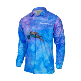 Samaki Adults Turtle Long Sleeve Shirt