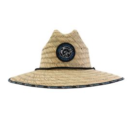 Samaki Barramundi Patch Straw Hat