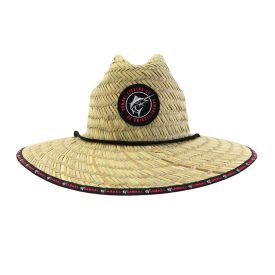 Samaki Womens Marlin Patch Straw Hat