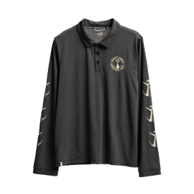 Salty Crew Tailgate Polo Long Sleeve Shirt