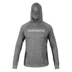 Shimano Technical Hooded Long Sleeve Shirt