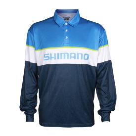 Shimano Mens Tri-Colour Sublimated Fishing Shirt