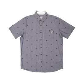 Salty Crew Mens Signals Woven Short Sleeve Shirt