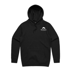Simms Brown Trout Logo Hoodie