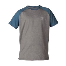 Xcel Boys Tyler Short Sleeve Heathered Ventx Shirt