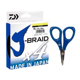 Daiwa J-Braid x4 270m - Free Braid Scissors