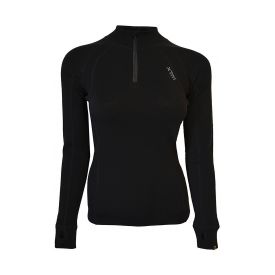 XTM Merino Ladies 230gsm Thermal Zip Neck Crew Top