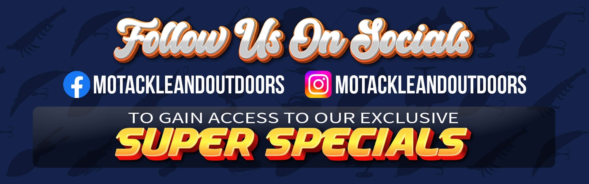 Follow us on socials