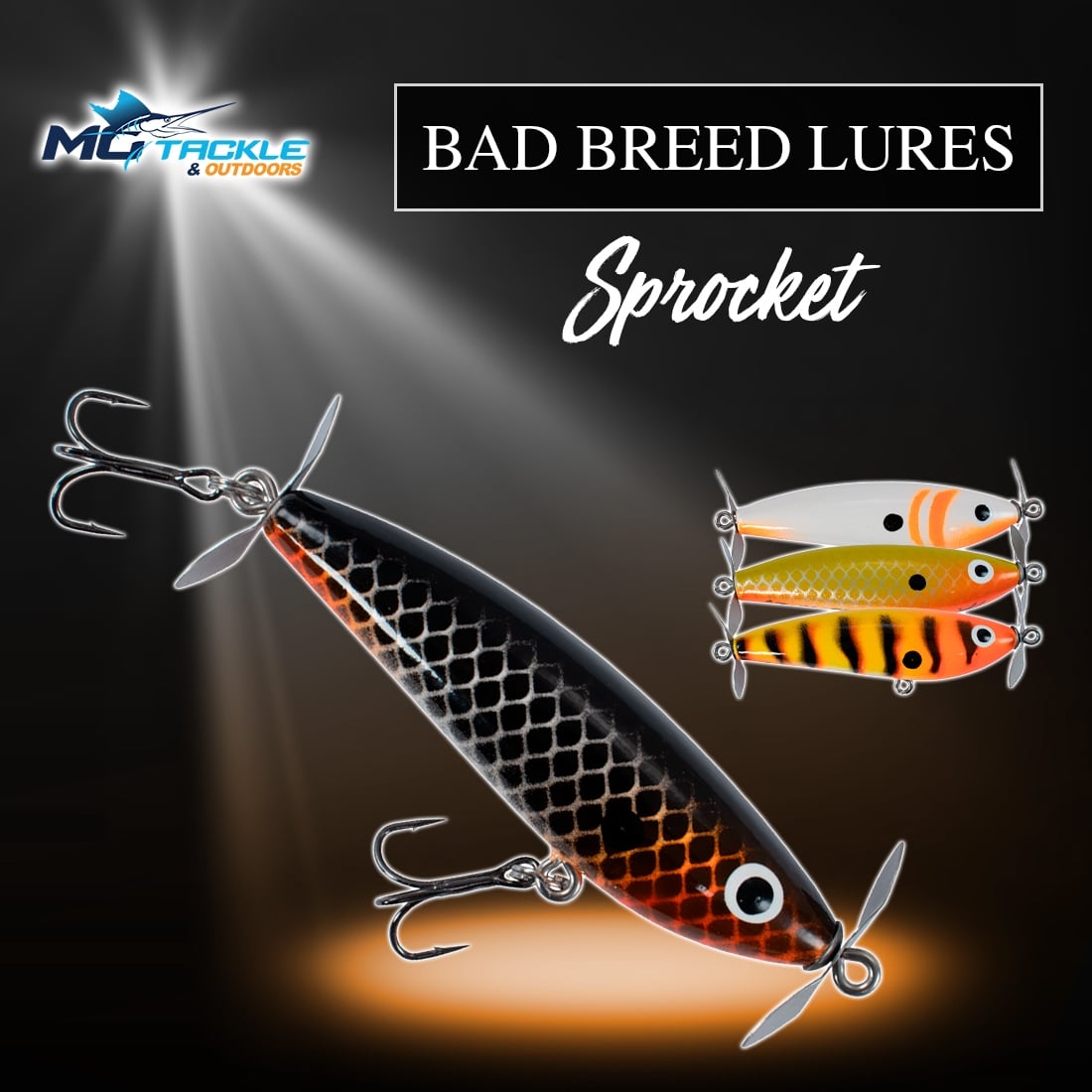 New - BAD BREED LURES SPROCKET LURE