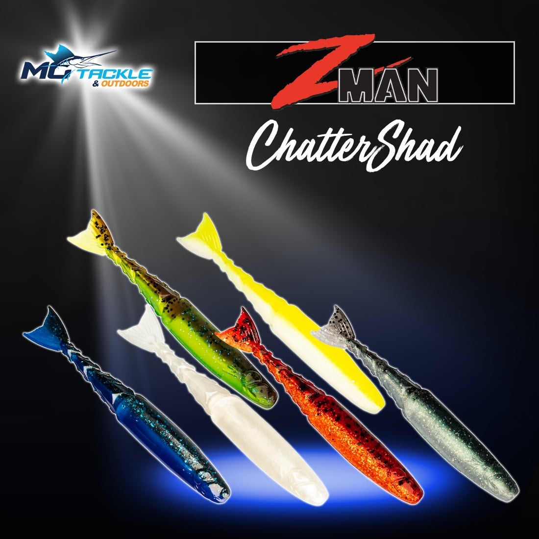 New - Z-MAN CHATTERSHAD LURE