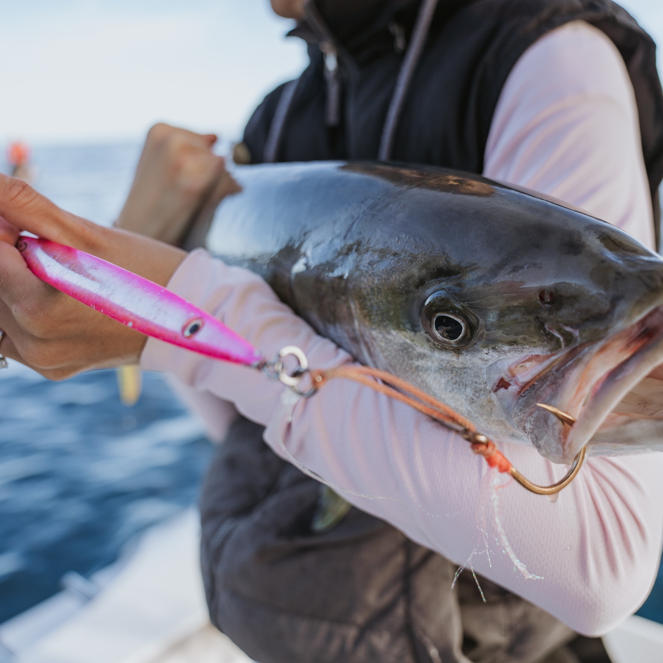 Deep Jigging Kingfish